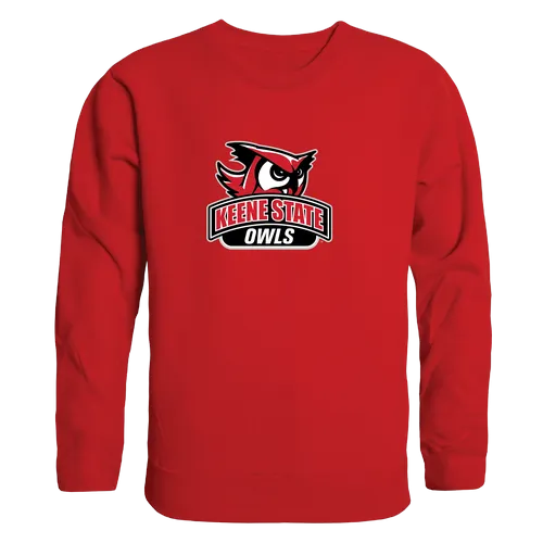 W Republic College Crewneck Keene St College Owls 508-453