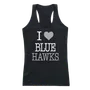 W Republic Women's I Love Tank Dickinson State Blue Hawks 532-514