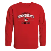 W Republic Property Of Crewneck Keene St College Owls 545-453