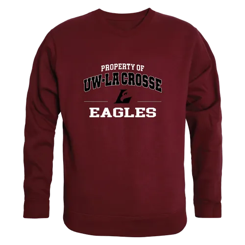 W Republic Property Of Crewneck University Of Wisconsin-La Crosse Eagles 545-477