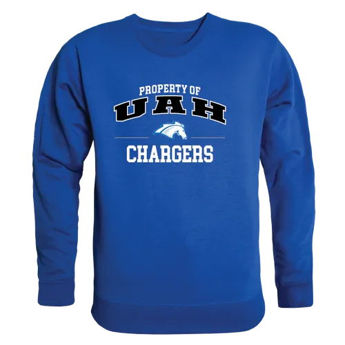 W Republic Property Of Crewneck University Of Alabama At Huntsville Chargers 545-495