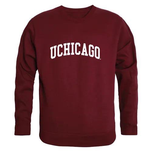 W Republic Arch Crewneck Chicago Maroons 546-469