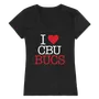 W Republic I Love Women's Tee Christian Brothers University Buccaneers 550-510