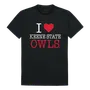 W Republic I Love Tee Keene St College Owls 551-453