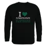 W Republic I Love Crewneck Plymouth State Panthers 552-457