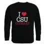 W Republic I Love Crewneck Columbus State Cougars 552-464