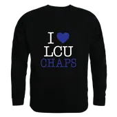 W Republic I Love Crewneck Lubbock Christian Chaparrals 552-465