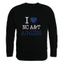 W Republic I Love Crewneck North Carolina A&T Aggies 552-470