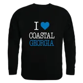 W Republic I Love Crewneck Coastal Georgia Mariners 552-484