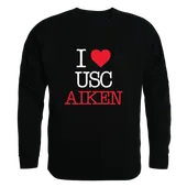 W Republic I Love Crewneck Usc Aiken Pacers 552-485