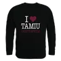 W Republic I Love Crewneck Texas A&M International Dustdevils 552-491