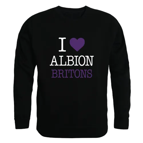 W Republic I Love Crewneck Albion Britons 552-497