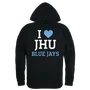 W Republic I Love Hoodie Johns Hopkins Blue Jays 553-319