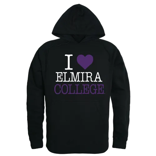 W Republic I Love Hoodie Elmira Soaring Eagles 553-451