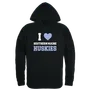 W Republic I Love Hoodie Southern Maine Huskies 553-459