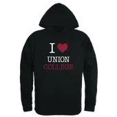 W Republic I Love Hoodie Union College Bulldogs 553-461