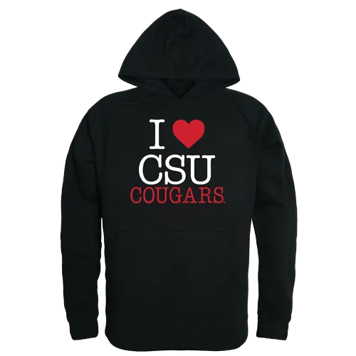 W Republic I Love Hoodie Columbus State Cougars 553-464