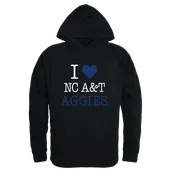 W Republic I Love Hoodie North Carolina A&T Aggies 553-470