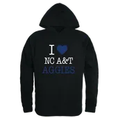 W Republic I Love Hoodie North Carolina A&T Aggies 553-470