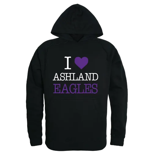 W Republic I Love Hoodie Ashland Eagles 553-476