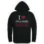 W Republic I Love Hoodie University Of Wisconsin-La Crosse Eagles 553-477