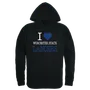 W Republic I Love Hoodie Worcester State Lancers 553-478