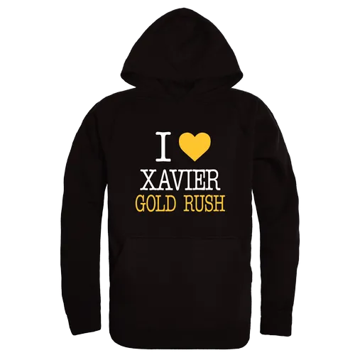 W Republic I Love Hoodie Xavier University Of Louisiana 553-481