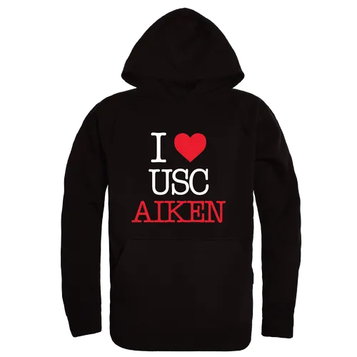 W Republic I Love Hoodie Usc Aiken Pacers 553-485