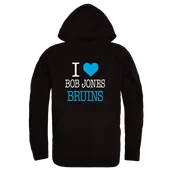 W Republic I Love Hoodie Bob Jones Bruins 553-502