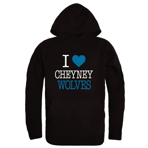 W Republic I Love Hoodie Cheyney Wolves 553-509