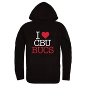 W Republic I Love Hoodie Christian Brothers University Buccaneers 553-510