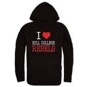 W Republic I Love Hoodie Hill College Rebels 553-523