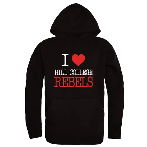 W Republic I Love Hoodie Hill College Rebels 553-523