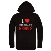 W Republic I Love Hoodie Hill College Rebels 553-523