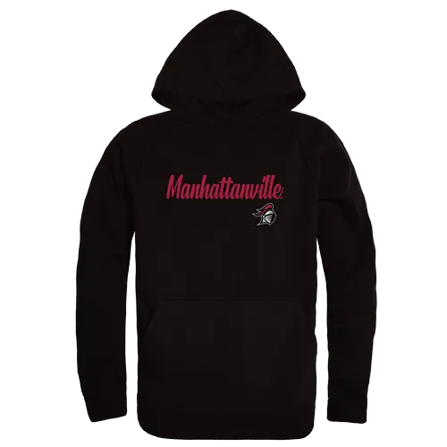 W Republic Script Hoodie Manhattanville College Valiants 558-454