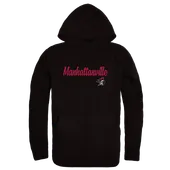 W Republic Script Hoodie Manhattanville College Valiants 558-454