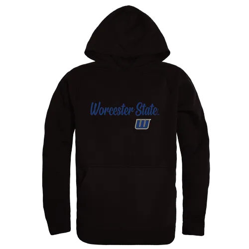 W Republic Script Hoodie Worcester State Lancers 558-478