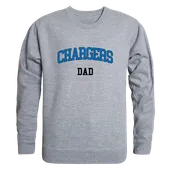 W Republic Dad Crewneck University Of Alabama At Huntsville Chargers 562-495