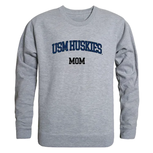 W Republic Mom Crewneck Southern Maine Huskies 564-459