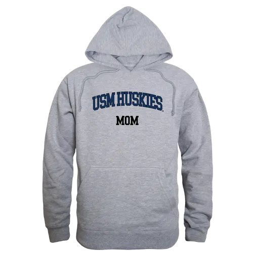 W Republic Mom Hoodie Southern Maine Huskies 565-459