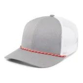 Pacific Headwear Trucker Snapback Braid Cap 104BR