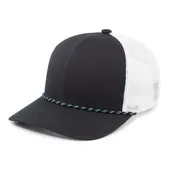 Pacific Headwear Trucker Snapback Braid Cap 104BR