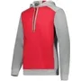 SCARLET/GREY HEATHER