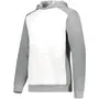 WHITE/GREY HEATHER