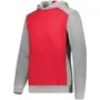 SCARLET/GREY HEATHER