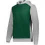 DARK GREEN/GREY HEATHER