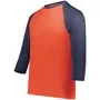 ORANGE HEATHER/NAVY HEATHER