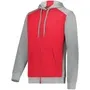 SCARLET/GREY HEATHER