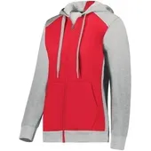 Augusta Ladies Three-Season Fleece Full Zip Hoodie 6901