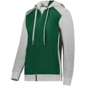 Augusta Ladies Three-Season Fleece Full Zip Hoodie 6901